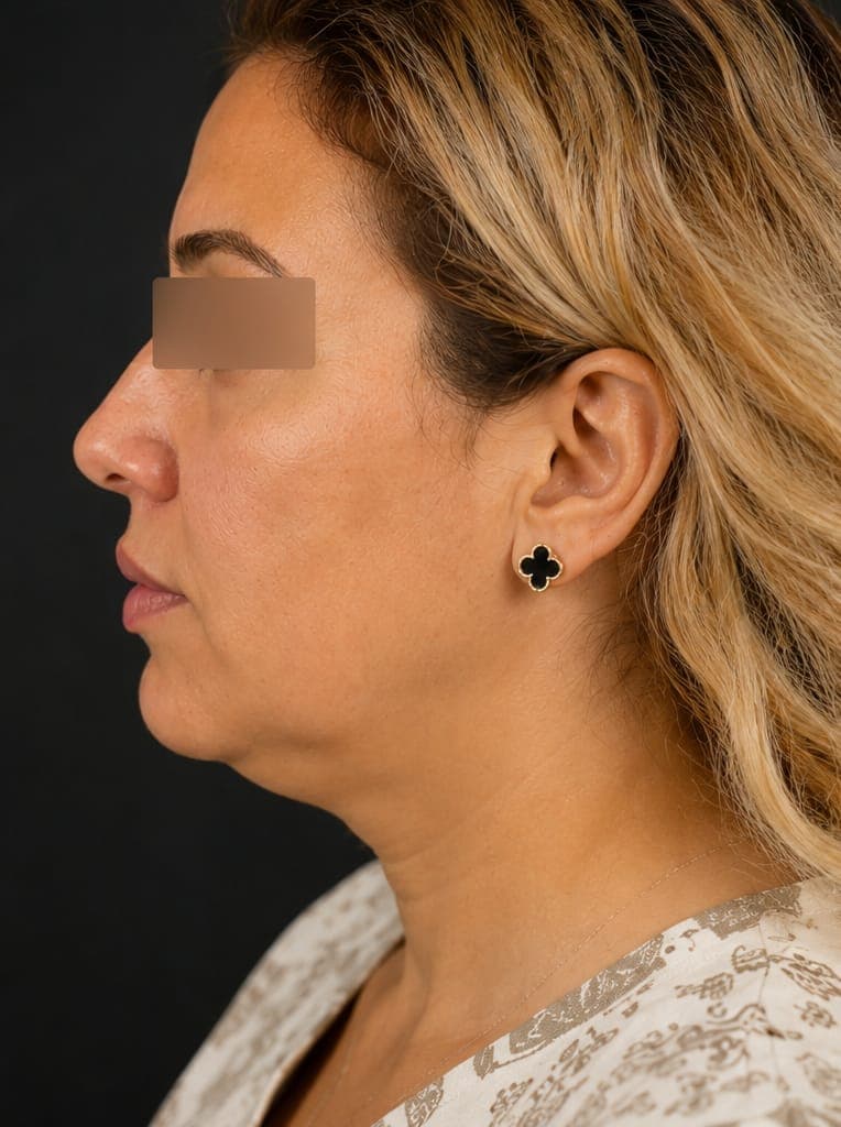 Jawline: Before